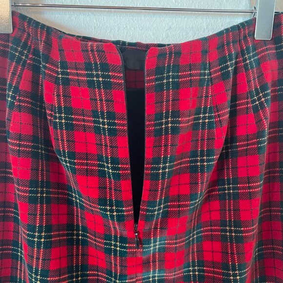 Talbots Plaid Mini Skirt‎ Size 4P - Picture 3 of 8